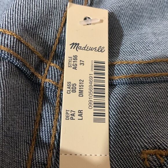 NWT Madewell Curvy High-Rise Skinny Jeans in Larkspur: TENCEL Denim Edition - Picture 7 of 11